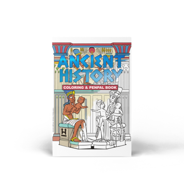 ancient history penpal coloring book