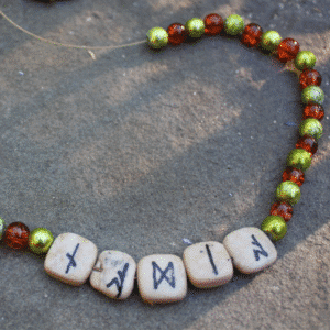 ANG rune stone jewelry